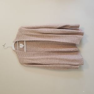 St. John's Bay Heathered Tan Cardigan